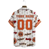 San Francisco Giants Bay Pride Custom Hawaiian Shirt Back - TeeAloha