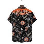 San Francisco Giants Beach Vibes Hawaiian Shirt Back - TeeAloha