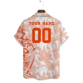 San Francisco Giants Custom Island Vibes Hawaiian Shirt Back - TeeAloha