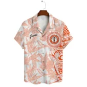 San Francisco Giants Custom Island Vibes Hawaiian Shirt Front - TeeAloha