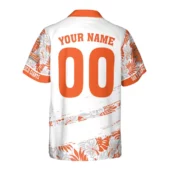 San Francisco Giants Custom Tropical Logo Hawaiian Shirt Back - TeeAloha