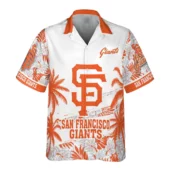 San Francisco Giants Custom Tropical Logo Hawaiian Shirt Front - TeeAloha