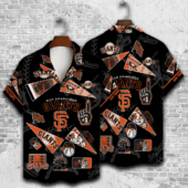 San Francisco Giants Fan Collage Hawaiian Shirt