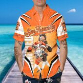 San Francisco Giants Legendary Players Hawaiian Shirt Mockup Front Man - TeeAloha