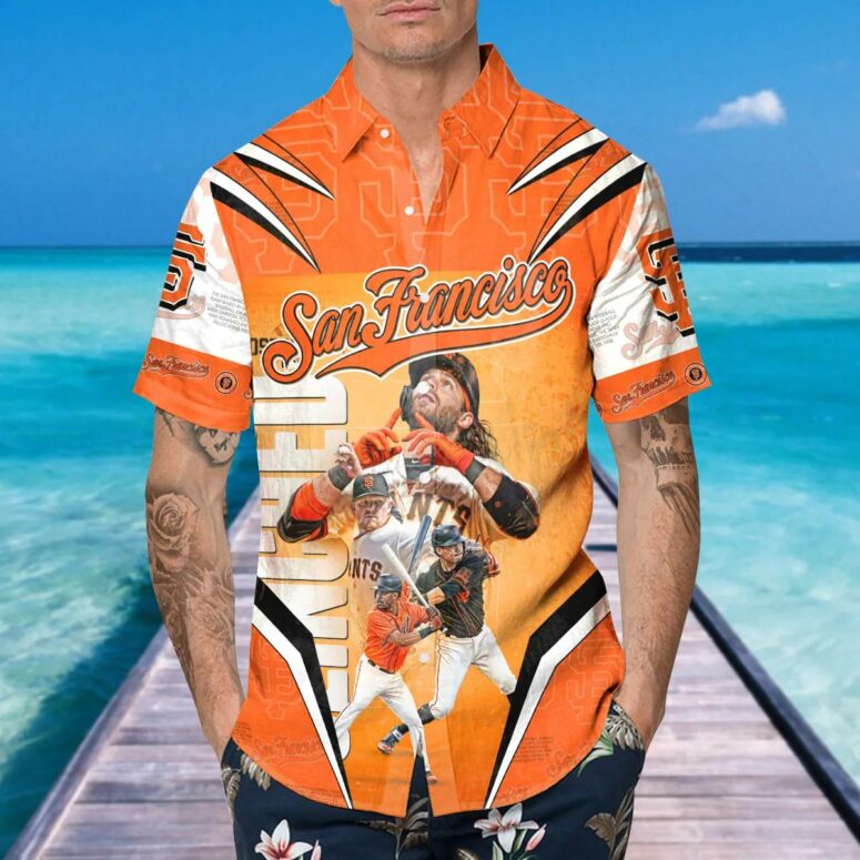 San Francisco Giants Legendary Players Hawaiian Shirt