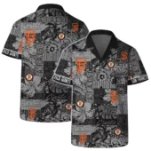 San Francisco Giants Patchwork Heritage Hawaiian Shirt - TeeAloha