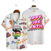 San Francisco Giants Pride Celebration Hawaiian Shirt