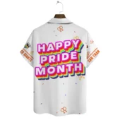 San Francisco Giants Pride Celebration Hawaiian Shirt Back - TeeAloha