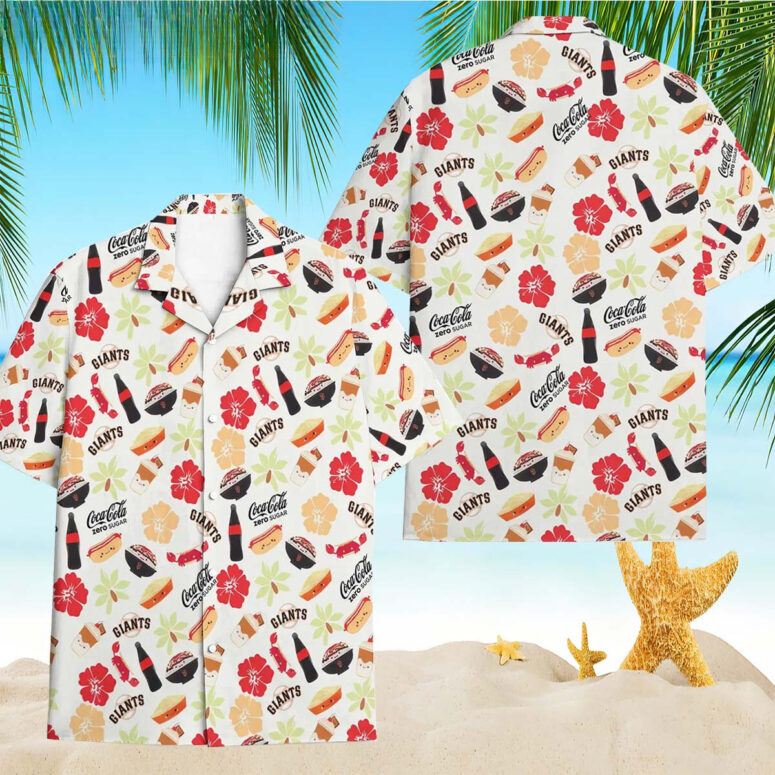 San Francisco Giants Retro Beach Hawaiian Shirt