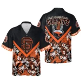 San Francisco Giants Retro Crest Hawaiian Shirt