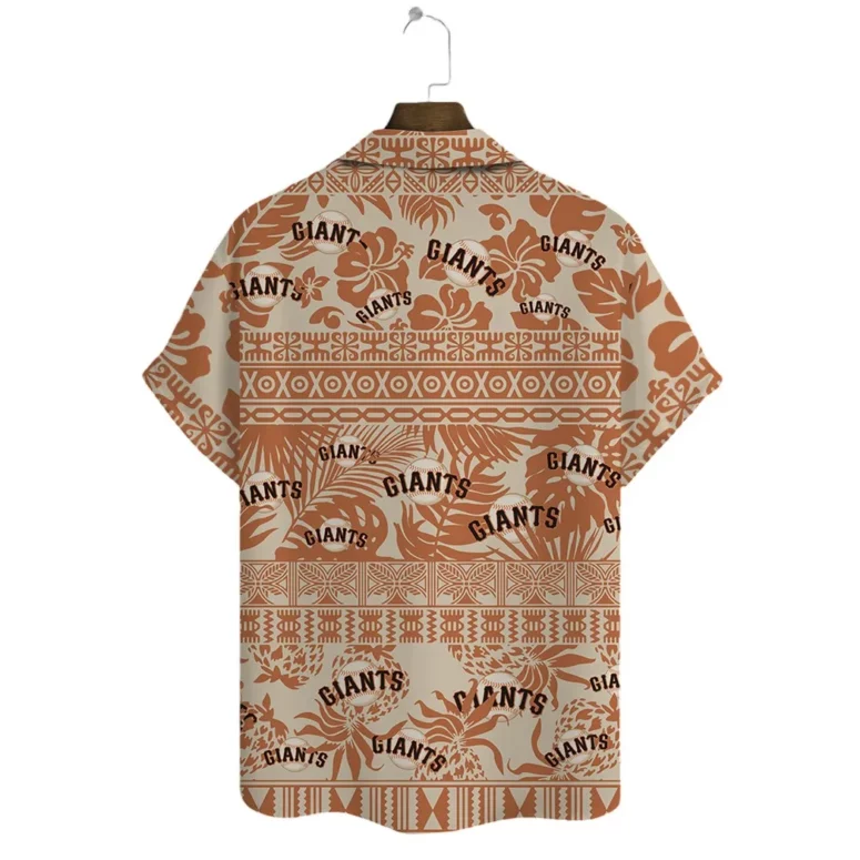 San Francisco Giants Retro Tribal Hawaiian Shirt