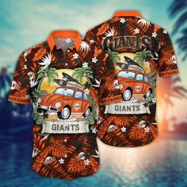 San Francisco Giants Surf Beetle Hawaiian Shirt