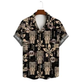 San Francisco Giants Tiki Vibes Hawaiian Shirt Front - TeeAloha