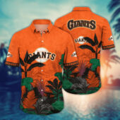 San Francisco Giants Tropical Escape Hawaiian Shirt - TeeAloha