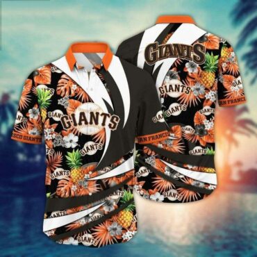 San Francisco Giants Tropical Wave Hawaiian Shirt