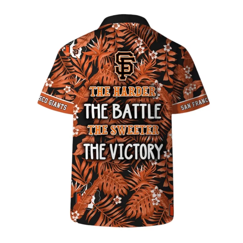 San Francisco Giants Palm Paradise Hawaiian Shirt