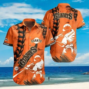 San Francisco Giants Vintage Player Hawaiian Shirt