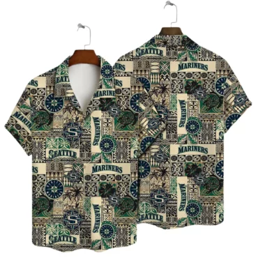 Seattle Mariners Aloha Waves Hawaiian Shirt