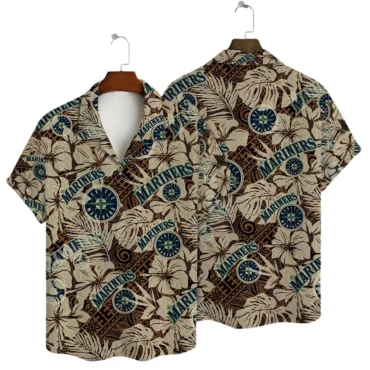 Seattle Mariners Coastal Breeze Hawaiian Shirt