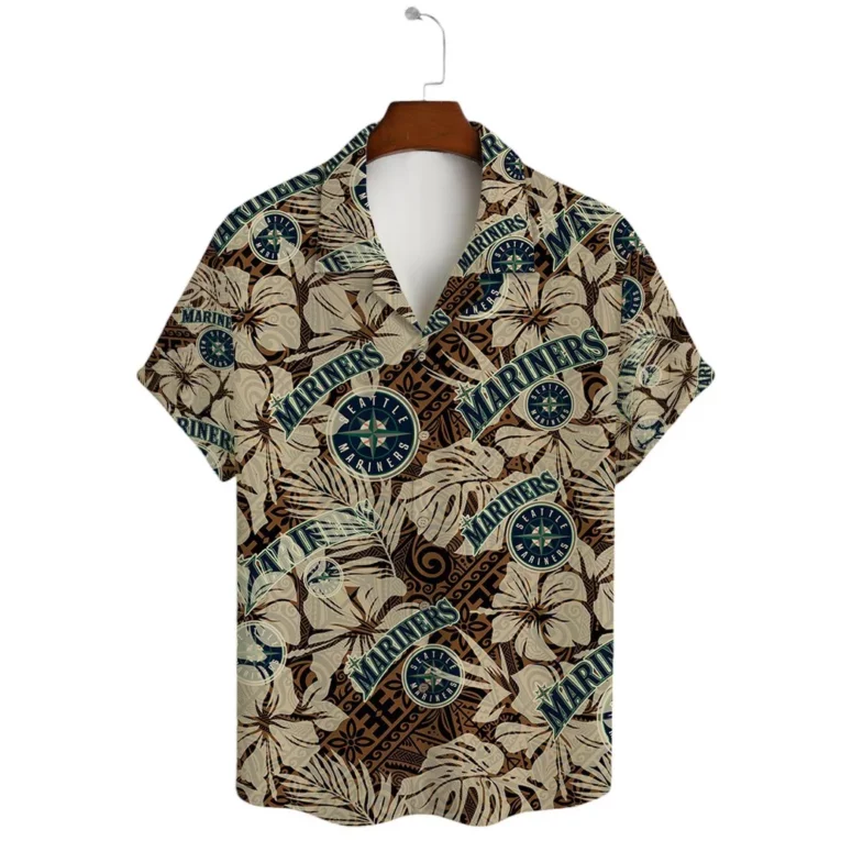 Seattle Mariners Coastal Breeze Hawaiian Shirt