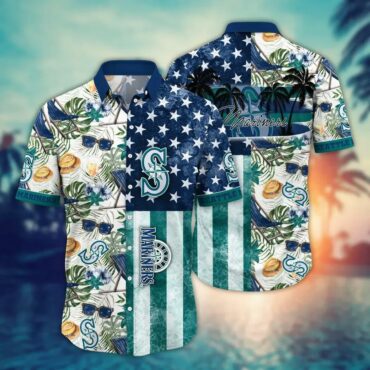 Seattle Mariners Island Escape Hawaiian Shirt