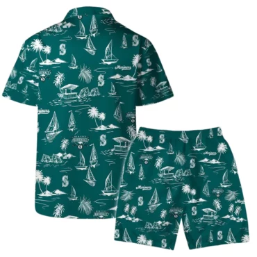 Seattle Mariners Island Vibes Hawaiian Shirt