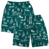 Seattle Mariners Island Vibes Hawaiian Short - TeeAloha