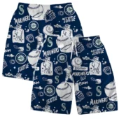 Seattle Mariners Summer Escape Hawaiian Short - TeeAloha