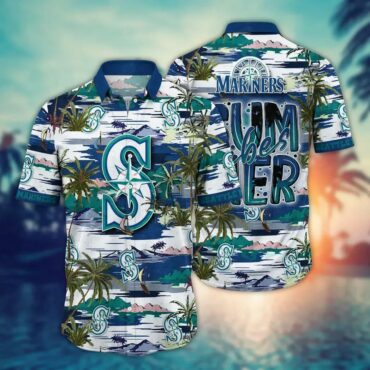 Seattle Mariners Tropic Tide Hawaiian Shirt