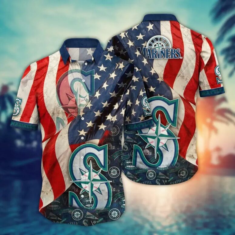 Seattle Mariners Tropical Breeze Hawaiian Shirt