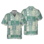 Seattle Mariners Tropical Escape Hawaiian Shirt - TeeAloha