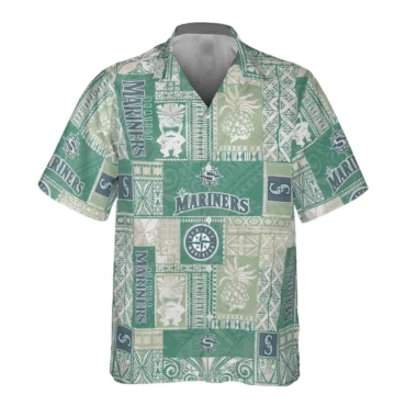 Seattle Mariners Tropical Escape Hawaiian Shirt