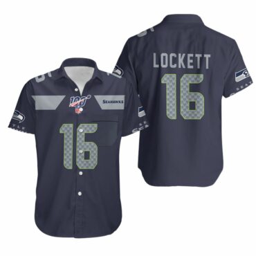 Seattle Seahawks Tyler Lockett 16 Hawaiian Shirt