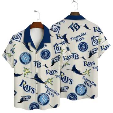 Tampa Bay Rays Classic Logo Hawaiian Shirt