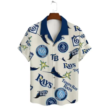 Tampa Bay Rays Classic Logo Hawaiian Shirt