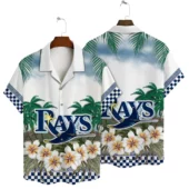 Tampa Bay Rays Island Paradise Hawaiian Shirt - TeeAloha