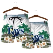 Tampa Bay Rays Island Paradise Hawaiian Short - TeeAloha