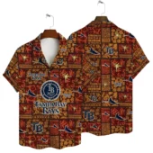 Tampa Bay Rays Island Sunset Hawaiian Shirt - TeeAloha