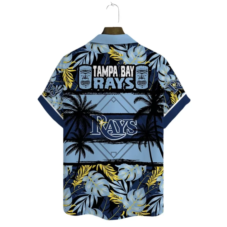 Tampa Bay Rays Palm Paradise Hawaiian Shirt