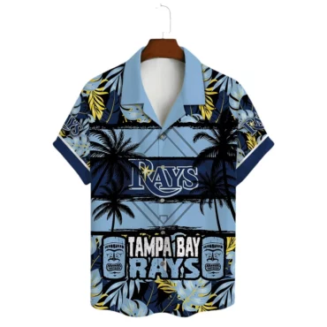 Tampa Bay Rays Palm Paradise Hawaiian Shirt