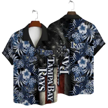 Tampa Bay Rays Stars & Stripes Hawaiian Shirt