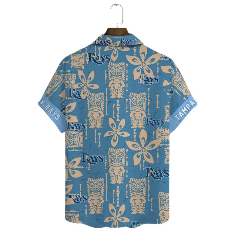 Tampa Bay Rays Tiki Icon Hawaiian Shirt