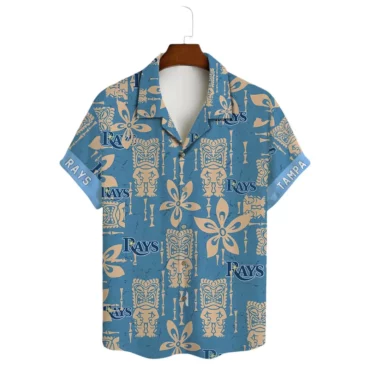 Tampa Bay Rays Tiki Icon Hawaiian Shirt