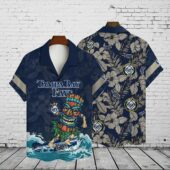 Tampa Bay Rays Tiki Vibes Hawaiian Shirt - TeeAloha