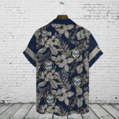 Tampa Bay Rays Tiki Vibes Hawaiian Shirt Back - TeeAloha