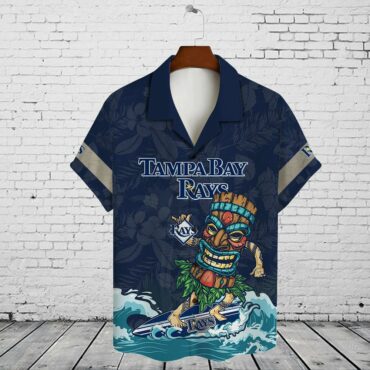 Tampa Bay Rays Tiki Vibes Hawaiian Shirt