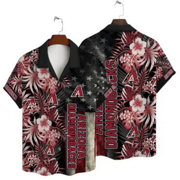 Arizona Diamondbacks Cactus Twilight Hawaiian Shirt