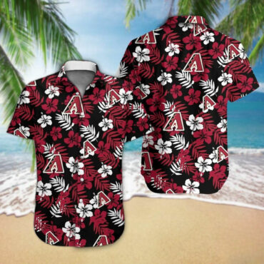 Arizona Diamondbacks Desert Mirage Hawaiian Shirt