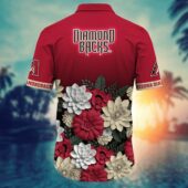 Arizona Diamondbacks Desert Sky Hawaiian Shirt Back - TeeAloha