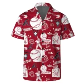 Arizona Diamondbacks Sunset Cactus Hawaiian Shirt Front - TeeAloha